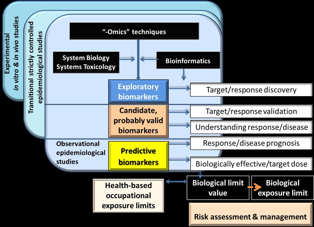 Layout of biomarkers research as