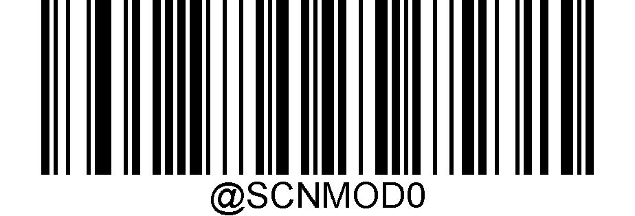 Scan Mode Level Mode: A trigger pull activates a decode session. The decode session continues until a barcode is decoded or you release the trigger.