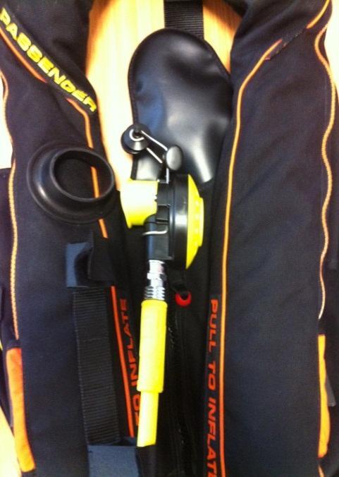 placed on top of any other freight, such as passenger bags ALL LIFEJACKETS TO BE ISSUED TO PASSENGERS ARE TO BE