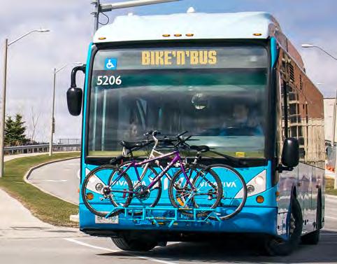 With the Bike n Bus program, bikes ride for free on