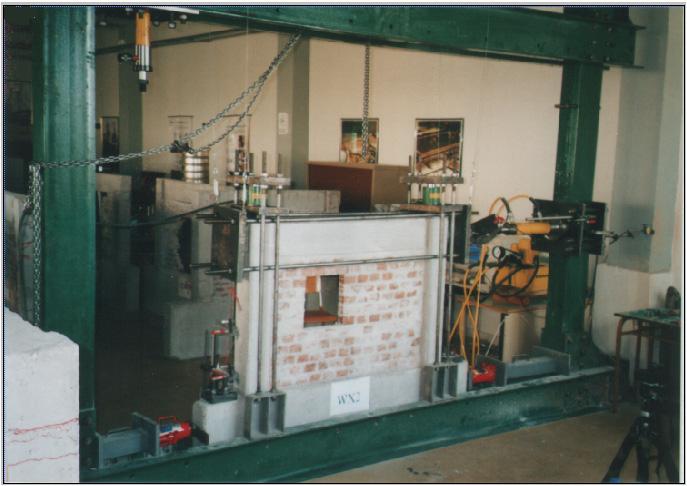 448 Earthquake Resistant Engineering Structures VII Figure 2: Test setup and loading programme.