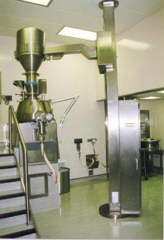 Blender with a 200L drum & cone Drum Hoists & Tippers MB1200A Blender with a 500L drum & top hat