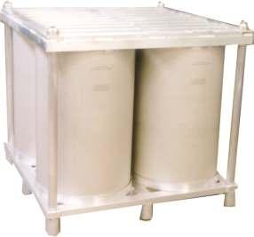 PharmaDrums Drum Trolleys Drum Trolleys allow drums to be moved around a factory with the minimal amount of manual handling Standard & Square Trolleys Standard Trolley with optional antistatic wheels