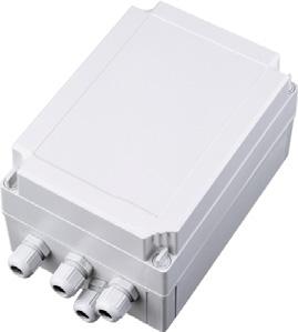 CAPA2415-C230 CAPA2415-W230 Outdoor power supply unit (2GF1800-8BL) The power supply unit is used to connect loads that require 24 V AC operating voltage.