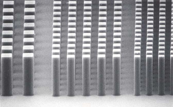 micromachining and other microelectronic applications, where a thick, chemically and thermally stable image is desired.