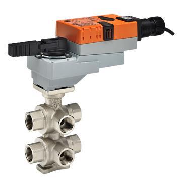 5. System Design-Controls 6-way ball valve is a combination valve for