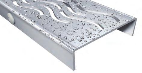 with standard and lowered height with or without vertical or horizontal flange with or without foul air trap The offer consists of five elegant stainless steel grates in version of one or s.