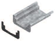 provided as standard to support channel edge in trafficked applications 12 Grating choice includes galvanised steel perforated, slotted and composite