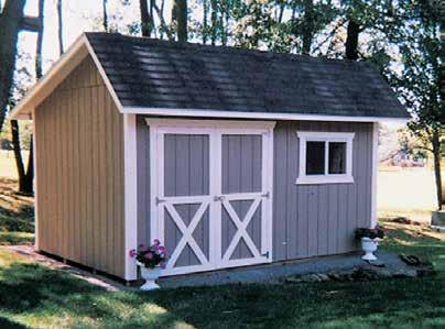 I f you are looking for a storage barn that offers just a little bit of style, then consider our Salt Box storage barns.