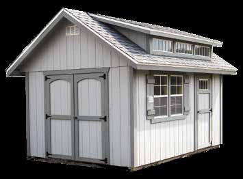 Ultimate Gable 8/12 ROOF PITCH Our Ultimate Gable, with its high pitch roof, offers classic style to accent any backyard. The Ultimate Gable can serve many needs.