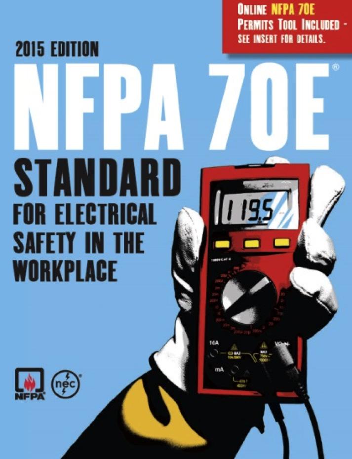 NFPA 70E CSA Z462 Differences by standard NFPA 70E and Canada s Z462 Clause 4.1.6.4 have almost identical requirements to OSHA, but also add the following: NFPA 70E section 110.
