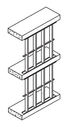 Buildings up to six stories of any height. in height can be framed using LSF.