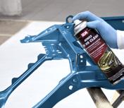 If using Factory Pack to topcoat, apply immediately after Ez Coat flashes. If using any other refinishing product, allow Ez Coat 30 minutes to dry.