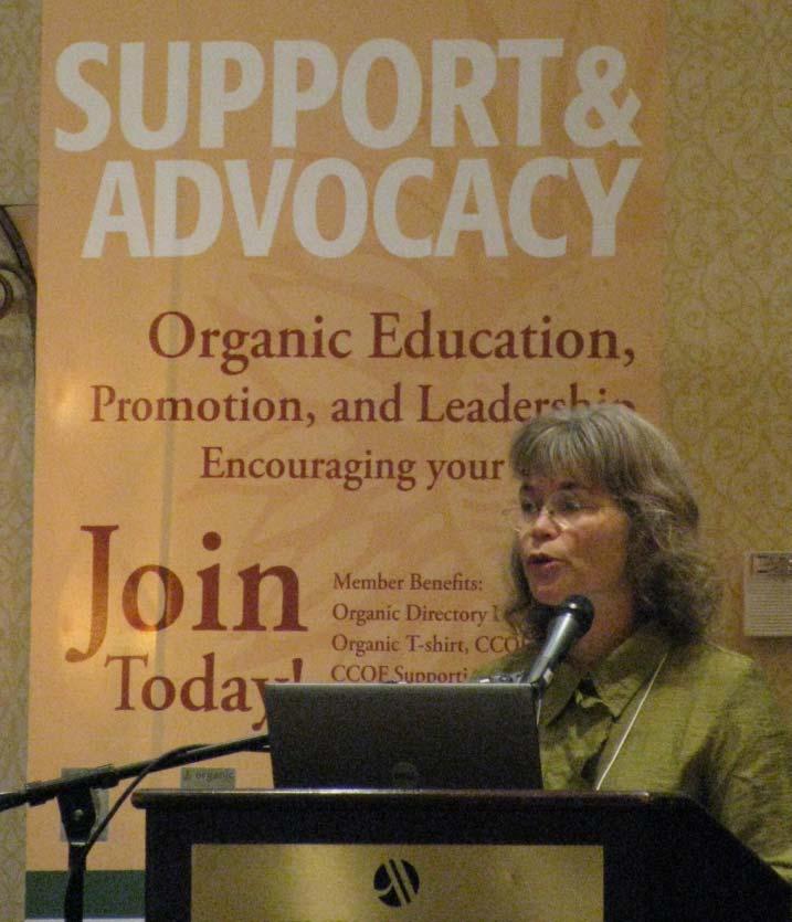 CCOF Annual Membership Meeting Advancing Organic 2012: Practices and Policies Topics for next year s event include: Advanced Soil Fertility/Weed
