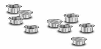 technology Tzero PANS/LIDS DSC pans & lids are available in aluminum, alodine-coated aluminum, gold, platinum, graphite, and stainless steel versions.