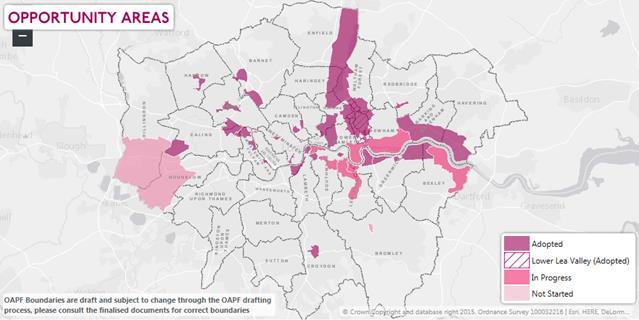 6%) The city s housing situation is focusing on regeneration in opportunity & growth areas East London, Lee Valley, Old Oak Common & other Metropolitan town centres such as Croydon Social changes