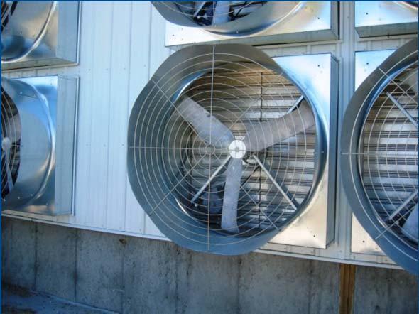 Control System Adjust ventilating system Fans, Inlets and Cooling equipment Make decisions and