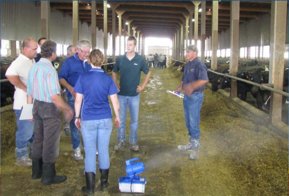 Summer Workshops: Evaluating Heat Stress and Energy Use on Dairies On farm workshops Summer 2014 Will cover costs of heat