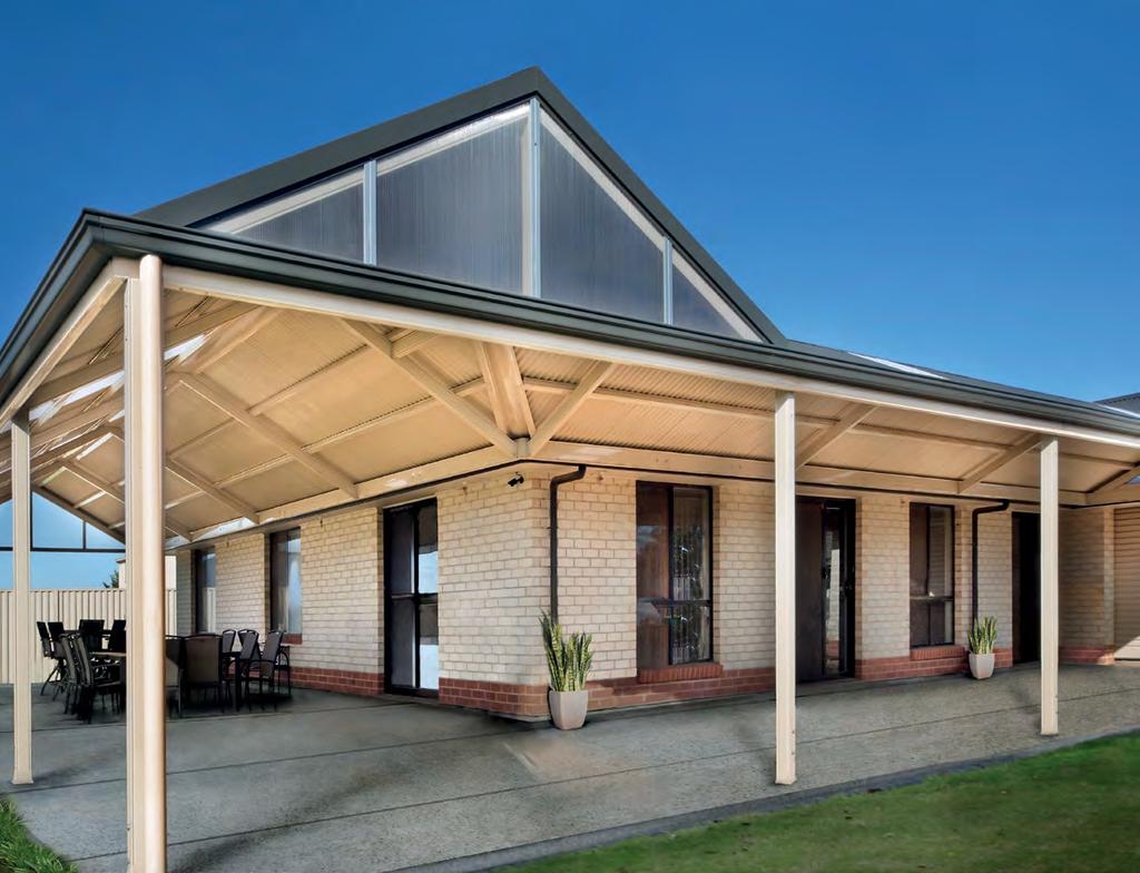 CARPORTS VERANDAHS BRING THE OUTSIDE IN AND ENJOY THE LIFESTYLE.