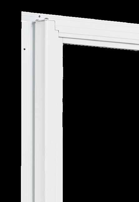 screen Safely adjust the amount of ventilation with ratcheted sash stops every 1" on top and bottom sashes Coated springs and polymer constructed latch bolts create a smooth latch operation Concord