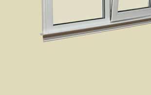 Accepts up to 1 3 8" triple glazing for maximum thermal performance + Warm-edge insulated glass enhances thermal performance and helps reduce condensation + Multi-cavity vinyl chambers help improve