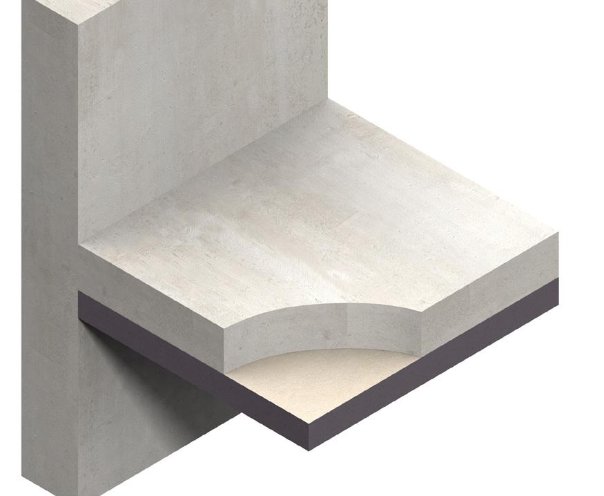 Product Detais Fastened Directy to Concrete Soffit Figure 1 The Upper Facing Concrete wa Concrete foor Kingspan Kootherm K10 FM Soffit Board The upper facing of Kingspan Kootherm K10 FM Soffit Board