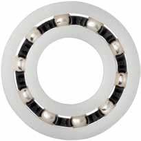 Technical data... Radial deep groove ball bearings design The xiros polymer ball bearings are single-row grooved ball bearings based on DIN 625.