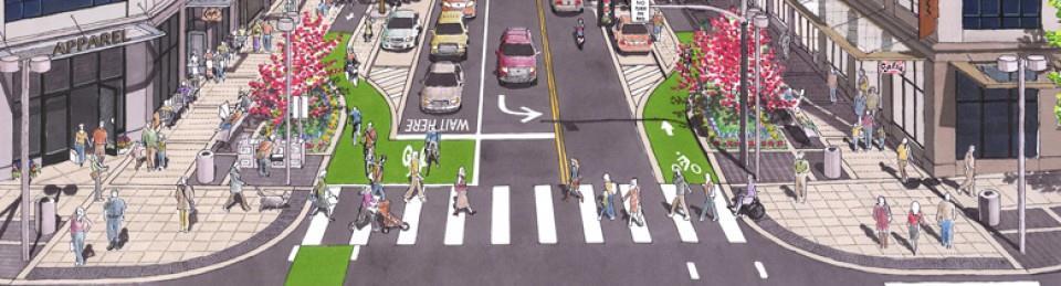 Active Transportation Smart Goal Ideas All trips less than two miles in length in the urbanized area will have options available to be accomplished by non-motorized or transit modes of travel.