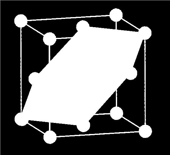 Conventional unit Cell Face Centred Cubic Primitive and conventional unit cells are shown for the case of the fcc lattice. The conventional cell is the large cube.