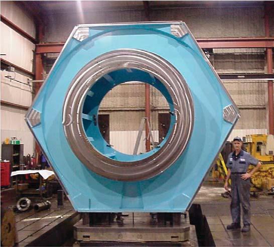 and Blanchard Grinding Lifting capacity up to 40 tons Delivery ANCHOR DANLY S ABILITY TO MANUFACTURE ANYTHING FROM SINGLE COMPLEX CUSTOM FABRICATIONS TO MULTIPLE PART PROJECTS, HAS ALLOWED US TO