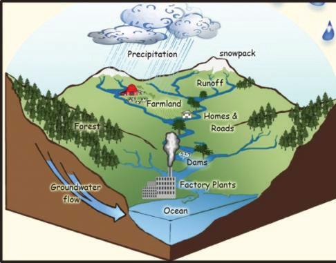There s a Watershed in My Backyard Student Activity 1 What in the World is a Watershed? Preparation: 1. Share background information with students. 2.