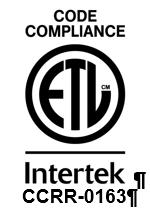 Code Compliance Research Report Page 4 of 18 7.3. Documentation of an Intertek approved quality control system for the manufacturing of products recognized in this report. 8.
