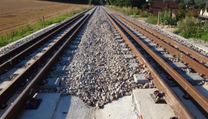 Rigidity rails 30m long