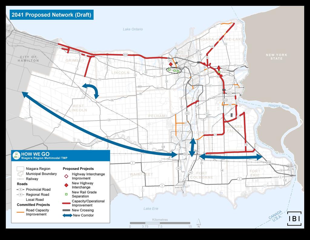 Roads 2041 Road Network Completing the proposed Road Network will require a total investment of approximately $750 M Timing Total Capital Cost Short Term (2017 2021) $ 140 M Medium Term (2022 2031) $