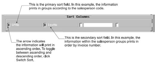 Using the Query Selecting the Sort Order for the Query 12 Selecting the Sort Order for the Query Once you select your fields and set the criteria, you can specify the sorting order for the records