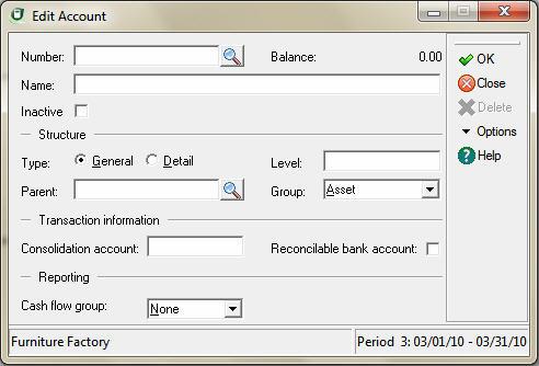 4 Setting Up Sage DacEasy Accounting User s Guide Adding Accounts The chart of accounts is the heart of your accounting system.