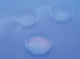 The growth-surface of these culture dishes is optimized for attachment of many different cell types.