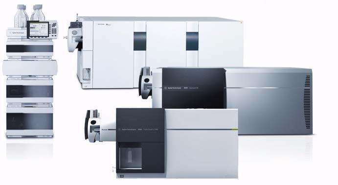 Required Items Required hardware and software Figure 2 The workflow requires an Agilent LC and an Agilent 6400 Series Triple Quadrupole LC/MS System.