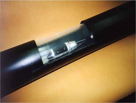 Radiological Surveys Pipe Explorer TM System Pneumatically operated air-tight tubular membrane Can tow a variety of radiation detectors and video cameras Able to navigate around