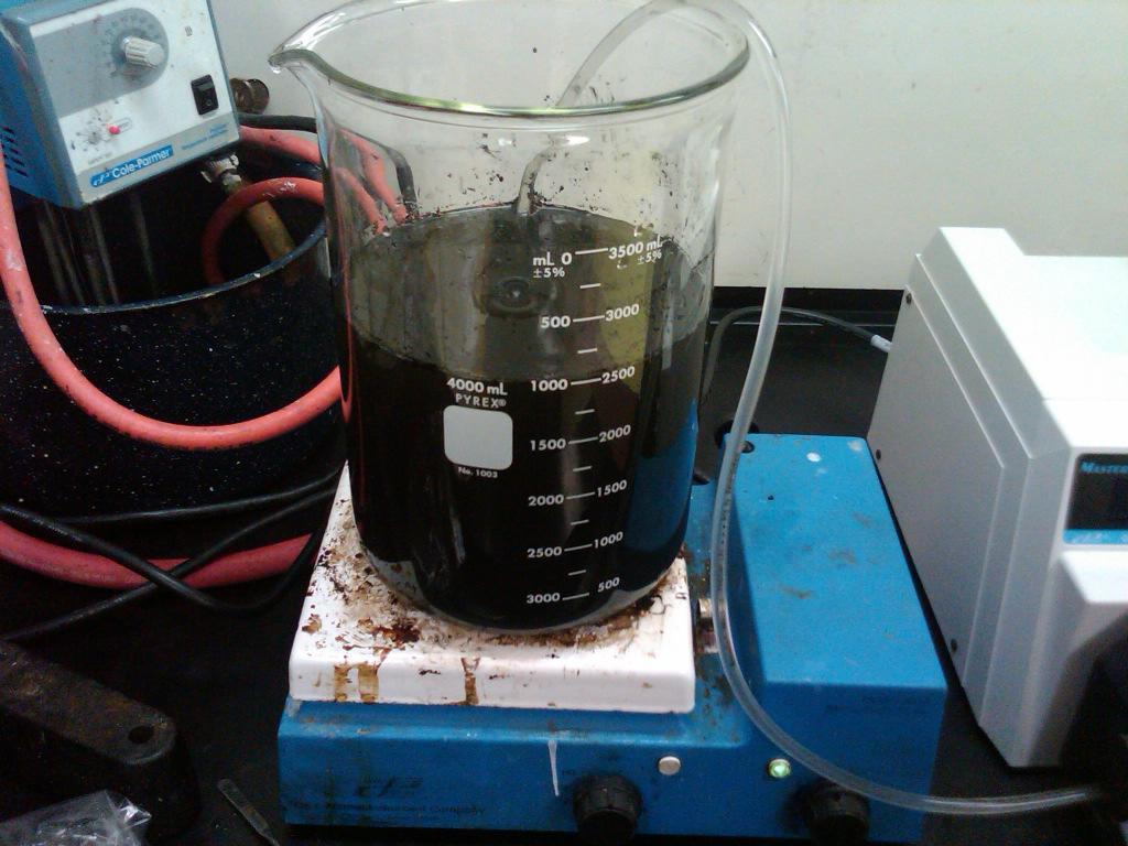 APPENDIX A: DATA FOR CONCENTRATING CANDLE FILTERS FOLLOWED BY CONVENTIONAL FILTER PRESS BATCH FILTRATION Result: