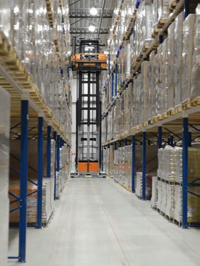 Storage and Retrieval Project Description/Features Address growth and cramped storage situation in manual warehouse Removed outsourced storage and related costs Automated