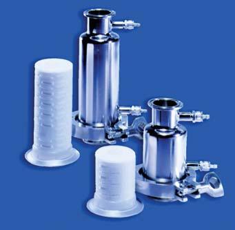 Filter housings A specialised range of fi lter housings are available to meet the needs of the pharmaceutical, biological and bioprocess.