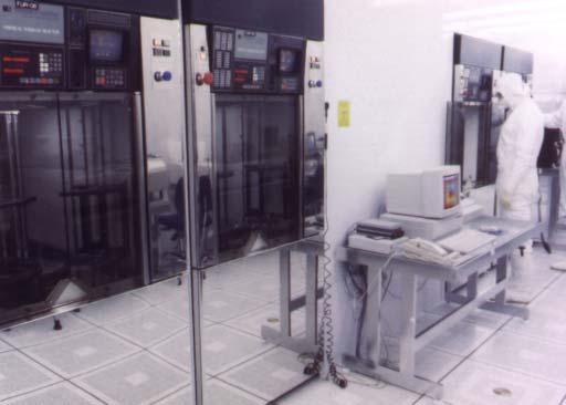 Vertical Diffusion Furnace Photograph