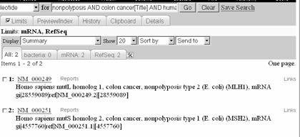 gene_in_mitochondrion[properties]; srcdb pdb[properties] nonpolyposis[all Fields] AND colon cancer[title] AND human[organism]