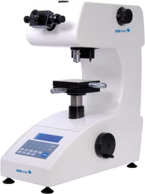 BENCH HARDNESS TESTING TESTING INSTRUMENTS Premium Micro-Vickers Hardness Tester EW-110/A2 Series Motorised turret with analogue measurement microscope and easy-to-use integrated hardness calculator.