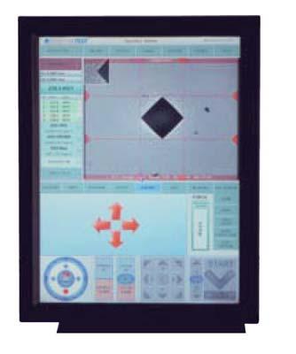 Software for on screen measurement of Vickers / Knoop, LCD industrial DVI touch screen included.