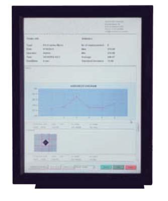 Automatic Measurement Magnified, Fine Adjustment Full Screen, Zoom Report Generator EW-100/SW1
