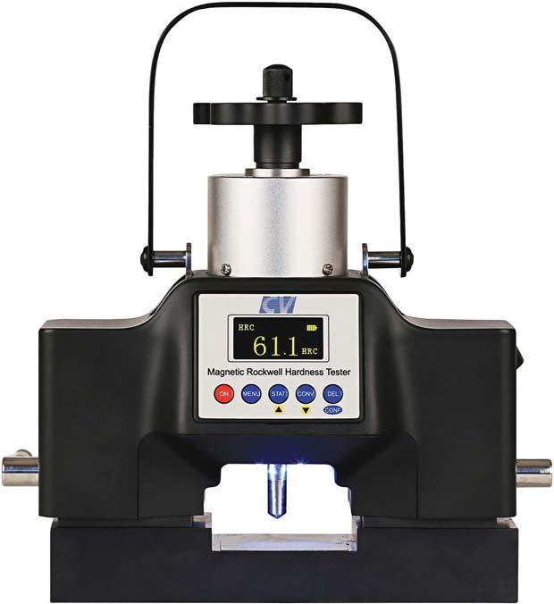 TESTING INSTRUMENTS PORTABLE HARDNESS TESTING Magnetic Rockwell CV-MRD01 Magnetic Rockwell with digital display with featuring conversion function to other scales and light to illuminate the test