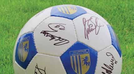 MATCH DAY BALL SPONSOR You and your business can become the official match day ball sponsor for a 2016/17 fixture.