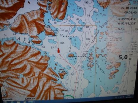 2 SITE M2 Location: Coordinates: 5 nautical miles north east of Maniitsoq B 65*29`47 N; L 52*52`18 W Description: The approach and access to this site is